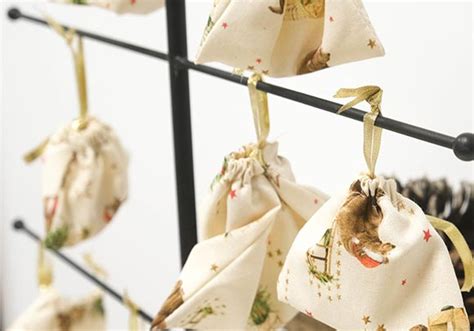 Tuto Couture Noel Calendrier De L Avent En Tissu Mercerine