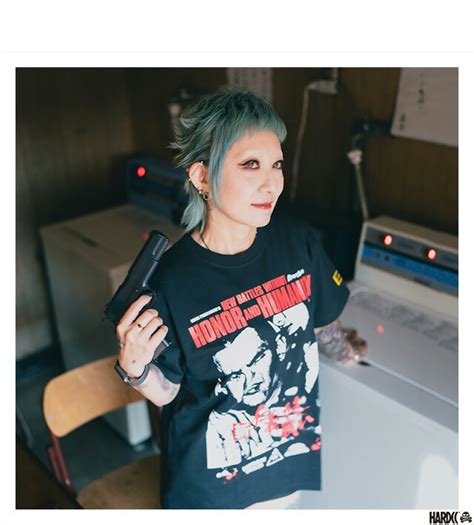 楽天市場 ハードコアチョコレート HARDCORE CHOCOLATE 新仁義なき戦い 菅原文太 呉ブラック SS TEE T UR BK Tシャツ 半袖