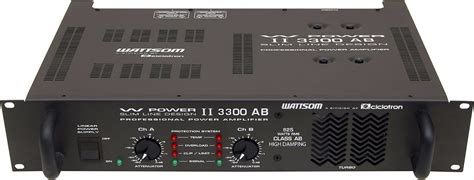 Amplificador De Potencia Wattsom Ciclotron W Power R