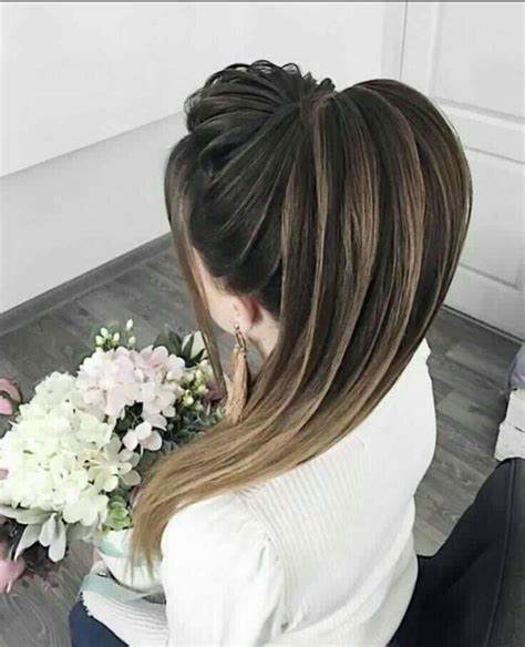 Pin By Kasa On Long Hairs In Hairdo Wedding Ponytail Hairstyles