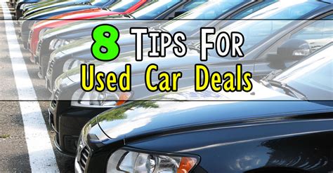 8 Tips to get the Best Used Cars Deals - Frugal Living for Life