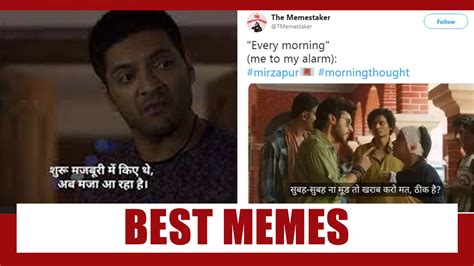 Best Memes Of Mirzapur