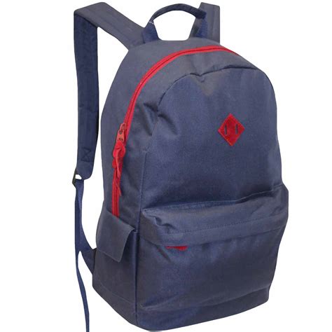 258a Navy Polyester Backpack Bagzone Supplier Of Wholesale Fashion Handbags