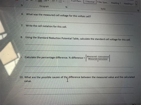 Solved Post Data Sheet C Electrochemistry Zinc Copper Chegg