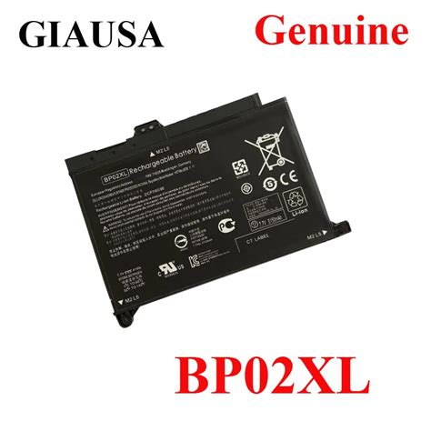 Genuine BP02XL Laptop Battery For HP Pavilion PC 15 15 AU 849909 850