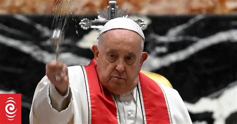 Pope Francis Says Sexual Pleasure A T From God Rnz News