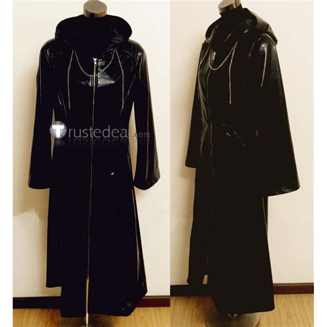 Kingdom Hearts Organization Xiii Black Cloak Cosplay Costume