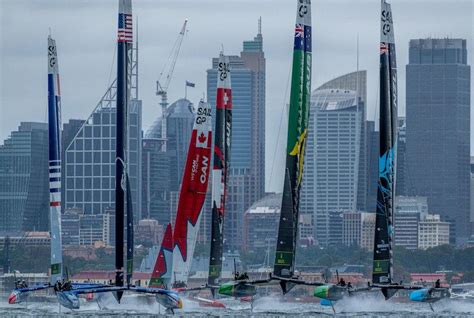 Kpmg Australia Sail Grand Prix In Sydney Day