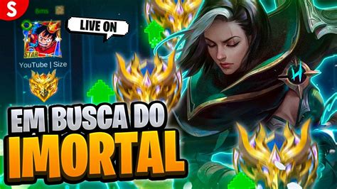 96 HORAS DE LIVE Jogando RANKED no GLÓRIA MITÍCA MOBILE LEGENDS