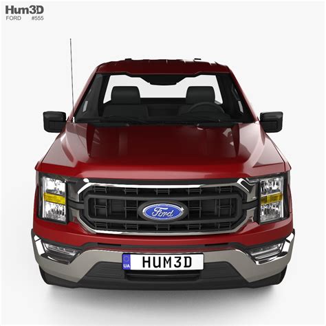 Ford F 150 Regular Cab 8 Ft Bed Xlt 2022 Modelo 3d Vehículos On Hum3d