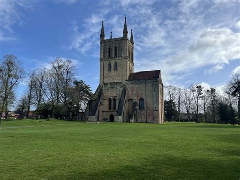 The Story Of Pershore The Abbey And The Park Historical Marker