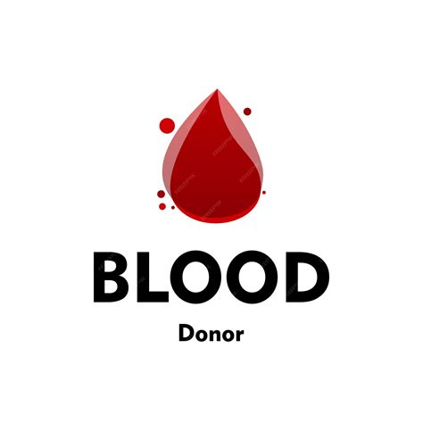 Premium Vector Blood Donor Logo Designs Template Blood Donation Logo