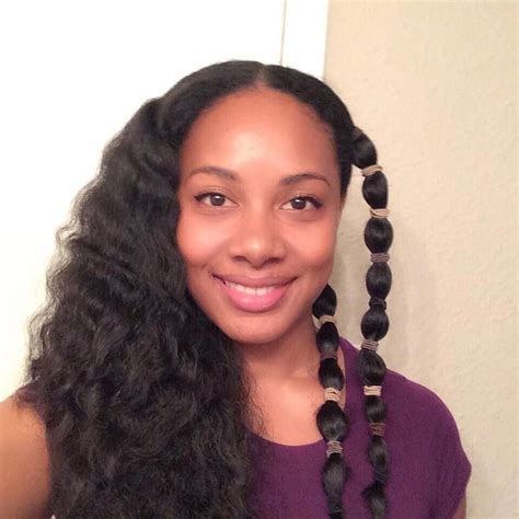 Heatless Waves On Natural Hair L The Banding Method Straightening