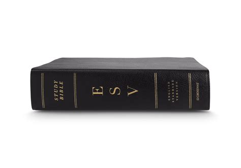 ESV Study Bible (Bonded Leather, Black) – Westminster Bookstore