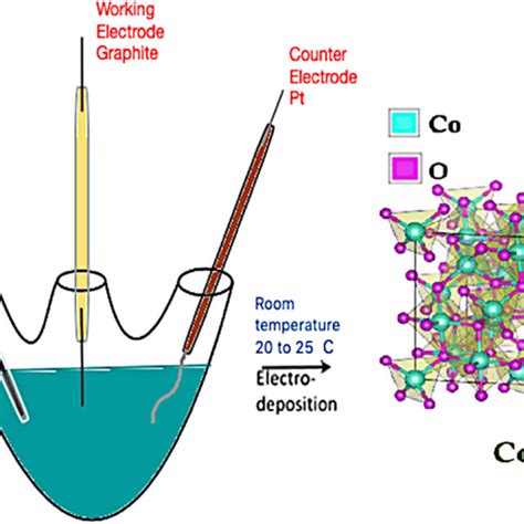 Schematic Ilustrations Of The Three Electrode Electrochemical Setup