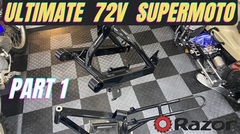 Ultimate 72v Supermoto Razor Mx650 Build Part 1 Youtube