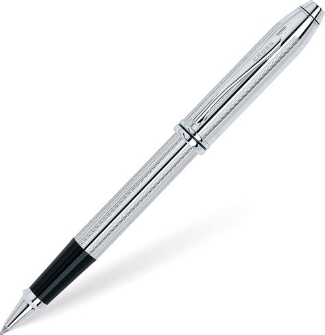 Cross Townsend Plated Rollerball Pen In Platinum Goldspot Pens