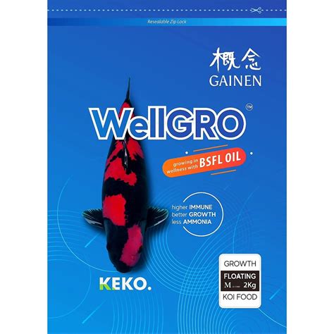 Jual Wellgro Pakan Koi Lokal Rasa Import Size S M L Repack Kg