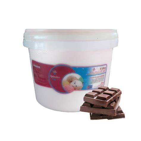 Helado En Cubeta Sabor Chocolate CID 4 L Supermarket 23 Es Una