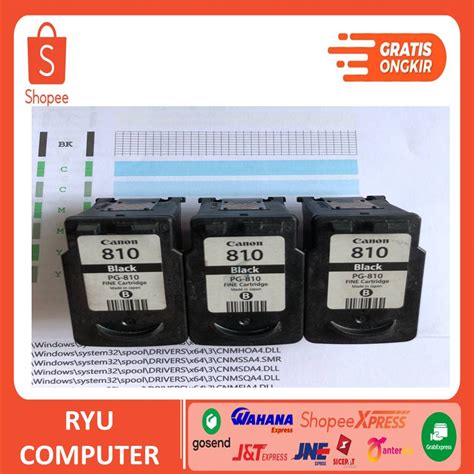 Jual Cartridge Tinta Canon Pg Siap Pakai Compatible For Canon