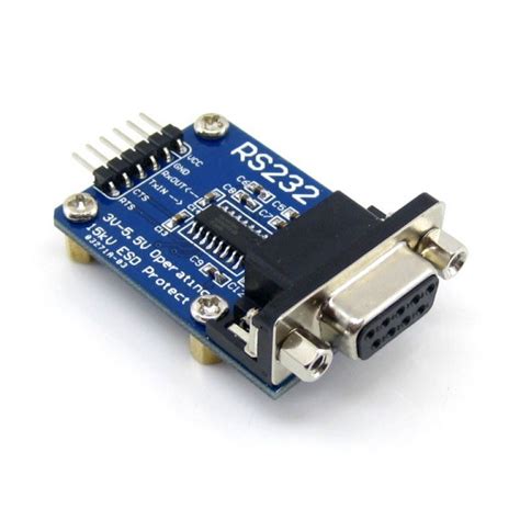 Max3232 Rs232 To Ttl Serial Port Converter Module Pinout 48 Off