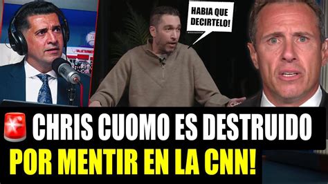 Comediante Humilla A Chris Cuomo En Vivo Por Haber Mentido En La Cnn