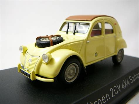 Miniature Citroen 2CV 4X4 Sahara 1961 Norev