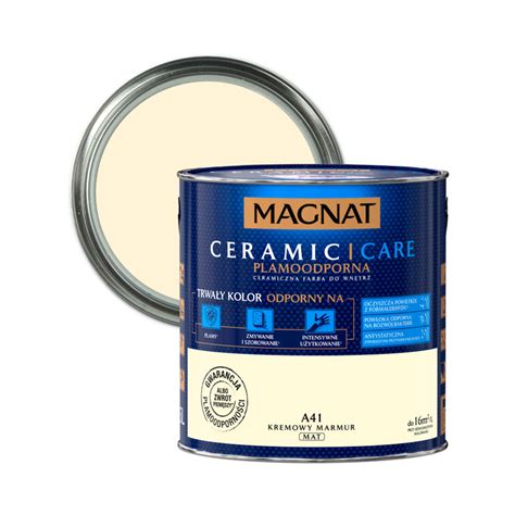 Farba Ceramiczna Magnat Ceramic Care A Kremowy Marmur Cena Za L