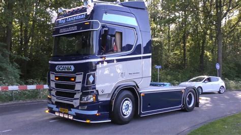 Roy Lansdaal Scania R520 Nextgeneration V8 Sound Onboard Youtube