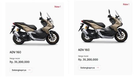 Motor Honda Adv Harga Rp Jutaan Di Bulan Januari Simak