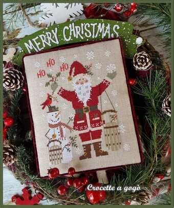 Crocette A Gogo Babbo Natale 2023 Cross Stitch Pattern Cross Stitch