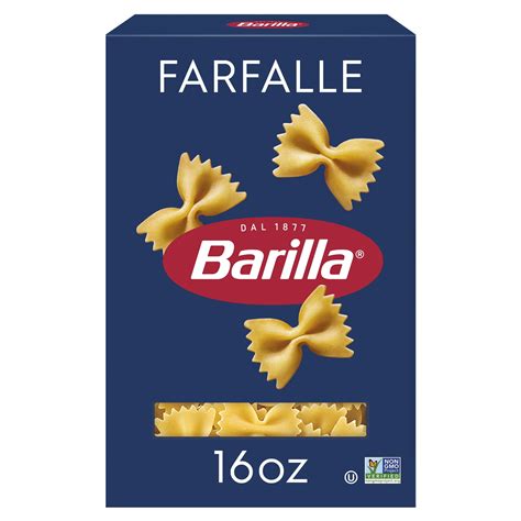 Barilla Classic Farfalle Pasta 16 Oz Box