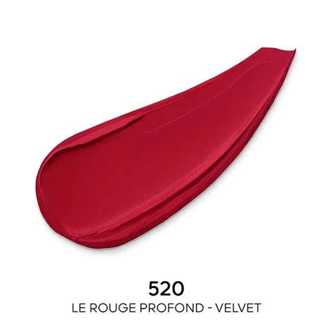 Son Guerlain Rouge G Velvet 520 Le Rouge Profond Màu Đỏ | Vua Hàng Hiệu