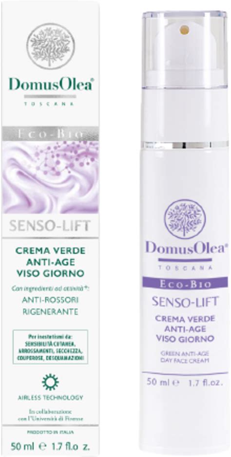 Domus Olea Toscana Senso Lift Crema Verde Anti Age Viso Giorno Ml