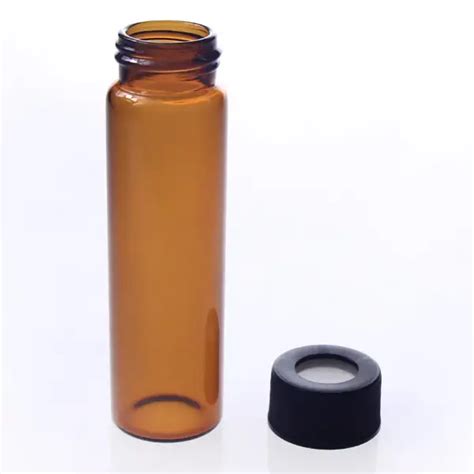 40 Ml 27 95 Mm Clear Amber Vials Voa Toc Chromatography Sample Bottle