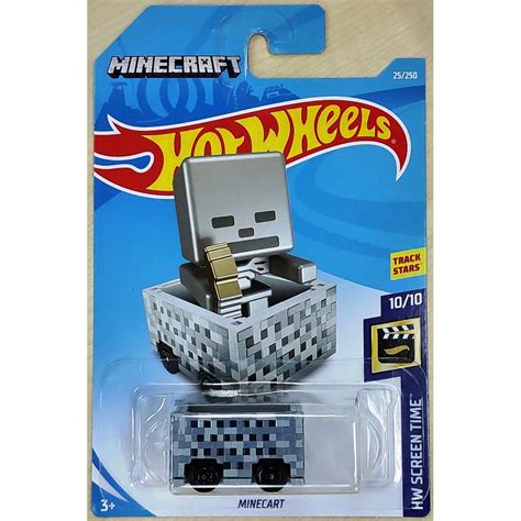 Hot Wheels Minecart HW Fantasy Minecraft Screen Time Years Shopee Malaysia
