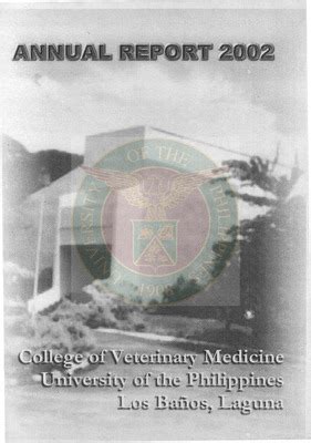 Cvm Annual Report By College Of Veterinary Medicine University