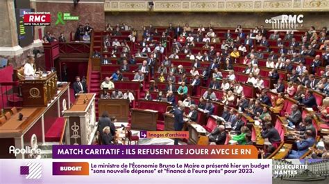 La Gauche Et Les Macronistes Refusent De Jouer Dans La Même équipe Que Les Députés Rn