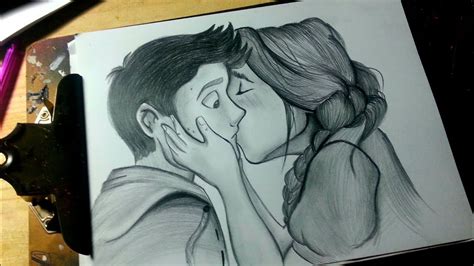 Dibujos De Parejas Para Dibujar Tumblr Faciles Dibujo A Lapiz Tumblr