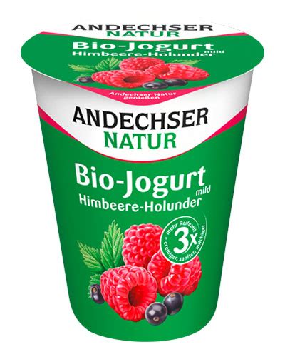 Bio Rahmjogurt Mild Mascarpone In Erdbeere 150g Andechser Feinschmecker