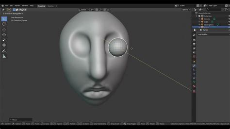 How To Sculpt A Face In Blender For Biggeners Youtube