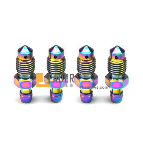 Titanium Bleed Nipple Screws Baoji Leader Titanium Industry Co Ltd