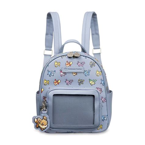 Eevee Evolutions Pok Mon Pixel Pin Collector Mini Backpack Pok Mon