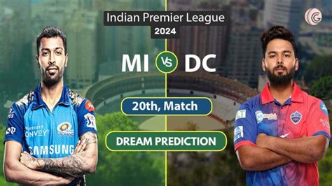 Mi Vs Dc Dream Prediction Th Match Ipl Dream Team Injury Updates