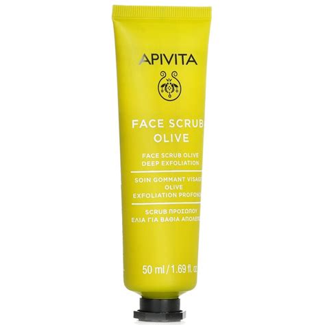 Apivita Face Scrub With Olive Deep Exfoliating Ml Oz