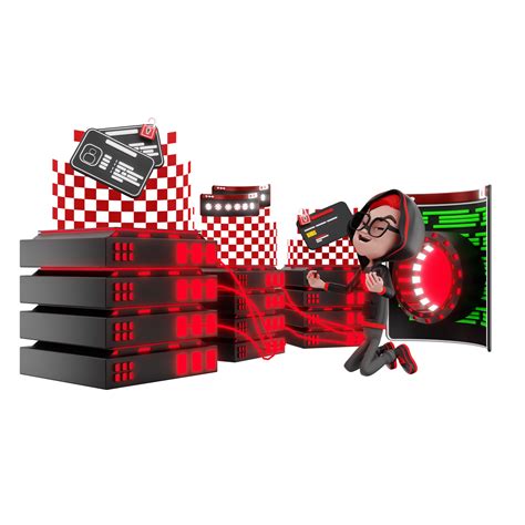 3d Character Cyber Crime Illustration 9300754 Png