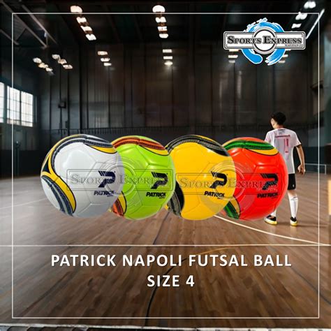 Patrick Napoli Futsal Ball Bola Futsal Size 4 100 Authentic （ Sports