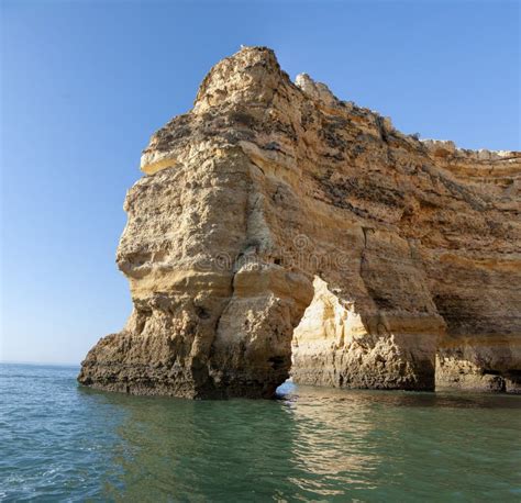 Rock Formations On The Algarve Coast Stock Photo Image Of Atlantic