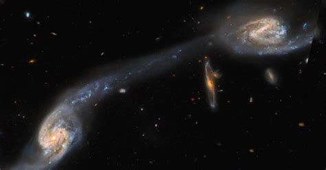 Hubble Telescope Captures Merging Galaxies And More Of Today S Top Videos