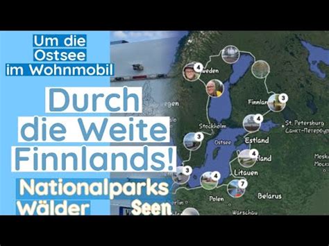 Finnlands Nationalparks Bernachtungsm Glichkeiten F R Wohnmonile